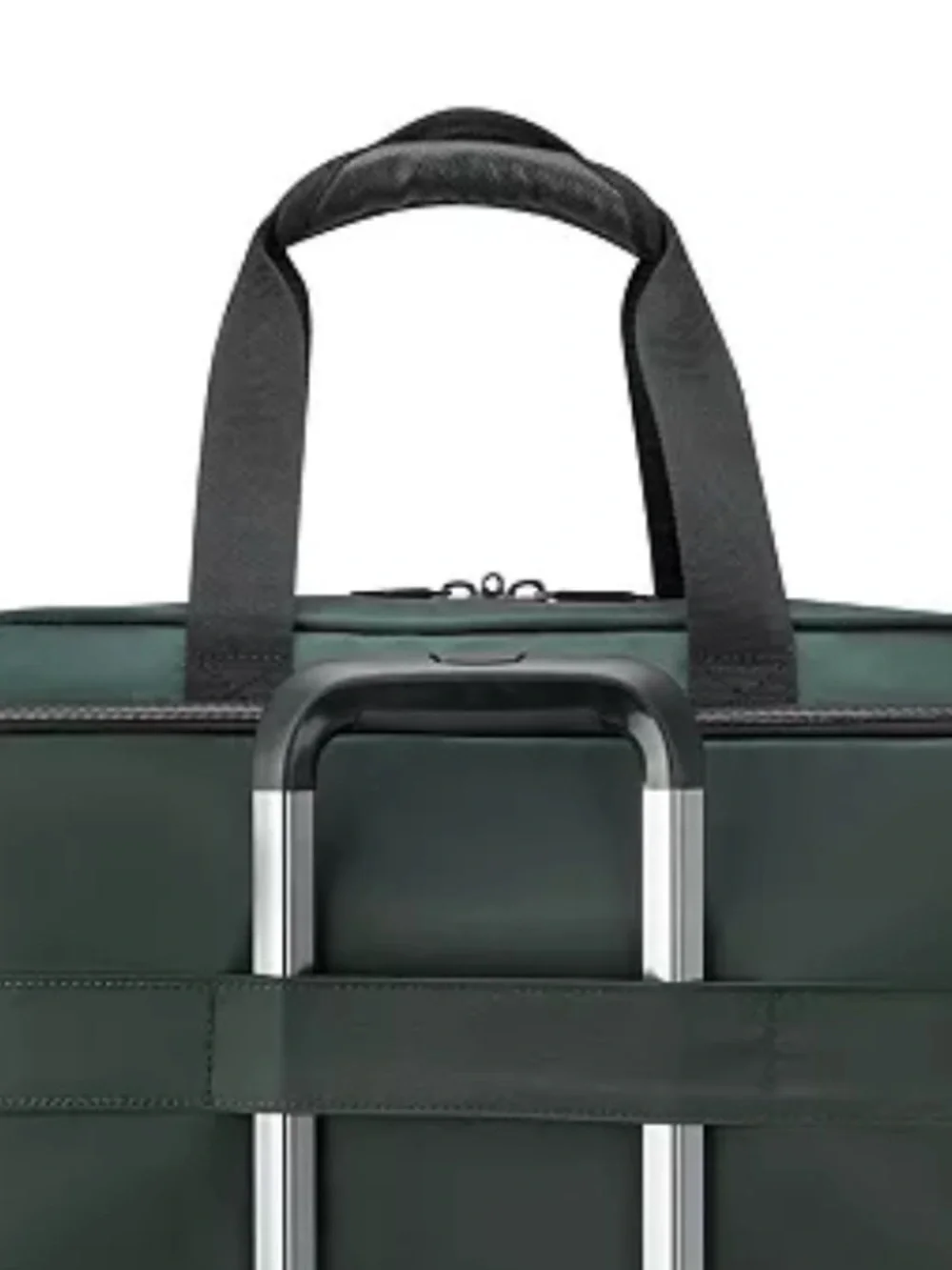 Delsey Paris Men's Dark Green Laptop Weekender Bag duffel bag, luggage